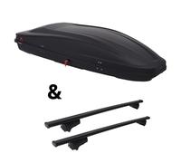 Für Seat Leon ST Kombi Typ 5F8 - Dachträger G3 Clop & Dachbox Spark 480 Autobox