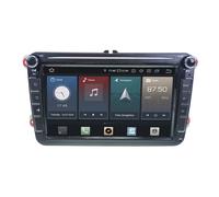 TAFFIO »Für Seat Skoda VW Golf 5 Golf 6 8" Touch Android Autoradio CarPlay« Einbau-Navigationsgerät