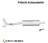 für Seat Toledo IV Skoda Rapid Spaceback 1,0 TSI Endtopf Auspuff Anbausatz ##