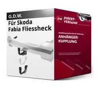 Für Skoda Fabia Fliessheck IV PJ3 (G.D.W.) Anhängerkupplung vertikal abnehmbar