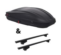 Für Skoda Karoq SUV Typ NU7 - Dachträger G3 Clop & Dachbox Spark 400 Neu