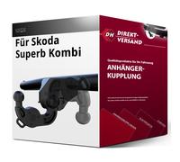 Für Skoda Superb Kombi III Typ 3V5 (VAPOS) Anhängerkupplung schwenkbar neu