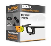 Für Smart #1 SUV 06.2022-jetzt BRINK Anhängekupplung starr + 7polig E-Satz NEU