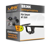 Für Smart #1 SUV 06.2022-jetzt BRINK Anhängerkupplung starr + 13polig E-Satz NEU