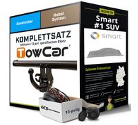 Für SMART #1 SUV Anhängerkupplung abnehmbar +eSatz 13pol 06.2022-jetzt NEU AHK