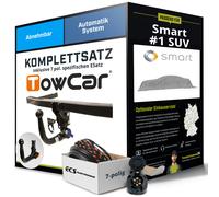 Für SMART #1 SUV Anhängerkupplung abnehmbar +eSatz 7pol 06.2022-jetzt NEU