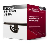 TOWCAR Anhängekupplung abnehmbar passend für Smart #1 SUV 06.2022-jetzt AHK