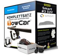 Für SMART #3 SUV Anhängerkupplung abnehmbar +eSatz 13pol 06.2023-jetzt NEU