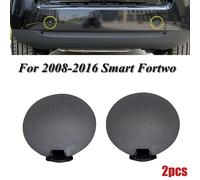 Für Smart Fortwo 2008 2016 Stoßstange hinten Abschleppöse Abdeckung (Schwarz
