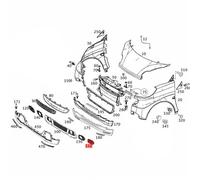Für Smart für Fortwo Nebelscheinwerferblenden Ersatz für Stoßstange vorne un
