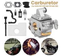 Für Stihl MS180 MS170 017 018 Ersatzteile 1130-120-0603 Vergaser Luftfilter Kit