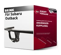 Brink Anhängerkupplung starr mit angeschraubtem Kugelkopf - SUBARU OUTBACK