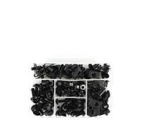 Für Suzuki Für GSXR600 GSXR750 2001-2003. Komplettes Verkleidungsschrauben-Set, Schrauben, Clips, Muttern(Schwarz)