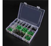 Für Suzuki Für TL1000/1000S/1000R VX800 L/M/N/R/T GSX600F /750F/S1000 1983-2024 Windschutzscheibenschrauben Verkleidungsschrauben-Kits(Green)