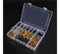 Für Suzuki Für TL1000/1000S/1000R VX800 L/M/N/R/T GSX600F /750F/S1000 1983-2024 Windschutzscheibenschrauben Verkleidungsschrauben-Kits(Gold)