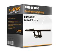 AUTO-HAK Anhängerkupplung abnehmbar Kugelstange von hinten gesteckt - SUZUKI GRAND VITARA II