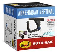 Für Taigo VW ab 21 AutoHak Anhängerkupplung vert. abnehmbar mit 13pol spezifisch