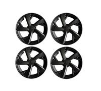 Für Tesla Für Modell Für Y 2025 Für Juniper 4PCS 19 Zoll Räder Abdeckung Radkappe Ersatz 19''Crossflow Radkappen Vollrand(Matte Black)