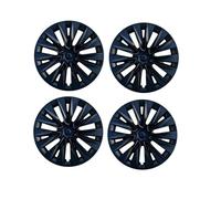 Für Tesla Für Modell Für Y 4PCS Radkappe 19 Zoll Autoersatz Radkappe Vollrandabdeckung Autozubehör 2018-2024(Matte Black)