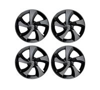 Für Tesla Für Modell Für Y Für Juniper 2025 Radkappe 19-Zoll-Radkappen Auto-Ersatz-Radkappe Vollfelgenabdeckung Zubehör (4 STÜCK)(Glossy Black)