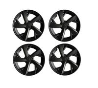 Für Tesla Für Modell Für Y Für Juniper 4 STÜCKE 19 Zoll Radkappe Auto Ersatz Crossflow Radkappe Vollrandabdeckung Zubehör 2025(4pc-Matte Black)