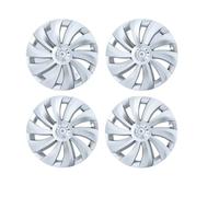 Für Tesla Für Modell Für Y Für Juniper 4PCS Radkappe 19 Zoll Ersatz Crossflow Radkappe Auto Vollrand Autozubehör 2025(Sliver)