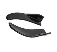 Für Toyota 1 Paar Auto Seite Rock Auto Bumper Spoiler Vorne/Hinten Lip Anti-kollision Universal Einstiegblech Seitenschweller(Schwarz)
