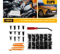 Für Toyota Avensis Auris RAV 4 Stoßstangen Spreiznieten Befestigungs Clips 240x