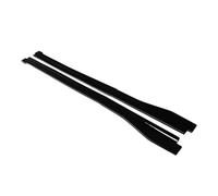 Für Toyota Für Corolla 2014-2022 Auto Seite Rock Erweiterung Lip Splitter Car Seitenschweller(Schwarz glänzend)