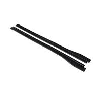 Für Toyota Für Corolla 2014-2022 Auto Seite Rock Erweiterung Lip Splitter Trittbretter Seitenschweller(Matte Black)