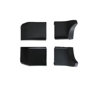 Für Toyota Für Land Für Cruiser LC100 1998 1999 2000 2001 2002 2003-2006 2007 Auto Trittbrett Seite Schritt Bar Trim Abdeckung Wrap Winkel Kappe Einstiegblech Seitenschweller(All 4pcs)
