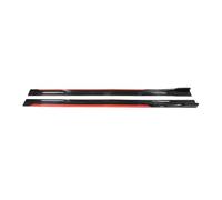 Für Toyota Universal Auto Seitenschweller 8-teiliger Winglet Splitter Lippe Seitenspoiler Seitenschweller Auto(218cm B)