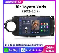Für Toyota Yaris 2011-2018 Autoradio 9"Android13 Carplay 2+64GB GPS NAVI WIFI BT
