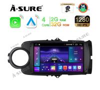 Für Toyota Yaris 2011-2018 Autoradio Android 15 Carplay Radio 2+64G GPS NAVI Kam