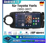 Für Toyota Yaris 2011-2018 Autoradio Android13 Carplay 6+128G 8-Kern 4G+GPS NAVI