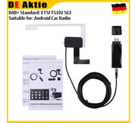 Für USB Android DAB+ Autoradio Adapter Digital Tuner Audio Empfänger Antenne