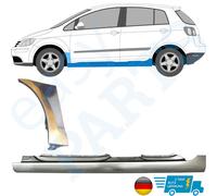 Für Volkswagen Golf Plus 2003-2013 Schweller + Vorne Kotflügel Reparatur Blech