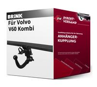 Für Volvo V60 Kombi 07.2018-jetzt BRINK Anhängerkupplung abnehmbar neu