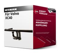 Für Volvo XC40 Typ 536 (Auto Hak) Anhängerkupplung horizontal abnehmbar neu