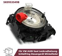 Für VW AUDI Seat Lenkradheizung 5K0953549B Schleifring Steuergerät Wickelfeder