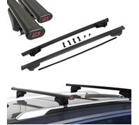 Für Skoda Karoq SUV 11.2017 - jetzt G3 Dachträger Clop Stahl schwarz Neu