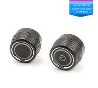 Für VW DS RCD360 5GG 035 280E 280D MIB AutoRadio Knopf Drehknopf Rechts +Links