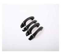 Für VW Für T-ROC 2016-2021 Für T ROC TROC Schwarz Chrom Auto Seite Türgriff Abdeckung Trim Außentürgriffe (Color : Black 0 buttons)