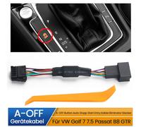 Für VW Golf 7 Passat B8 Auto Stop Start Motor System Kabel Löschen Deaktivieren