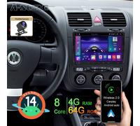 für VW Golf VI VW Touran Passat Polo 4+64G Android 14 Autoradio CarPlay Kam Navi
