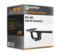 Westfalia Starre Anhängerkupplung für VW Golf 7/8 Limousine (ab BJ 10/12), VW T-ROC (ab BJ 07/17), Audi A3 (BJ 02/13-06/16), Audi Q2 (ab BJ 11/16), Skoda Octavia 3/4, Seat Leon (ab BJ 02/13)