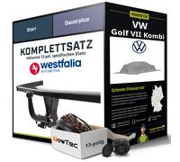 Westfalia Anhängerkupplung starr mit angeschraubtem Kugelkopf - VW GOLF ALLTRACK VII Variant