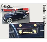 für VW Käfer 1 Cabriolet Retro Oldtimer Auto Radio DAB+ FM UKW Bluetooth AUX-in