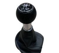 Für VW Polo 6N Lupo Golf 4 IV Bora 5-Gang Schaltknauf Gummizug Perforiert Alu