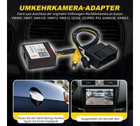 Für VW Rückfahrkamera Adapter Kamera Decoder für Eonon Q53SE R53 GA9453B Adapter
